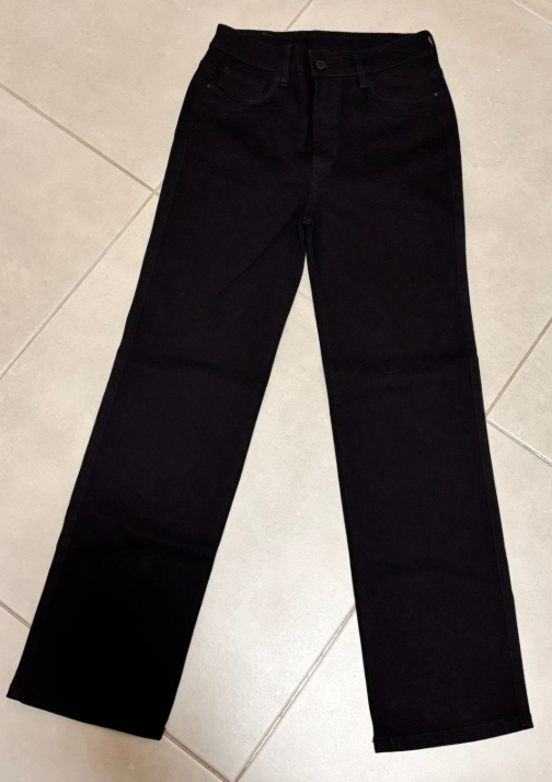 JEAN PLANO NEGRO MATE