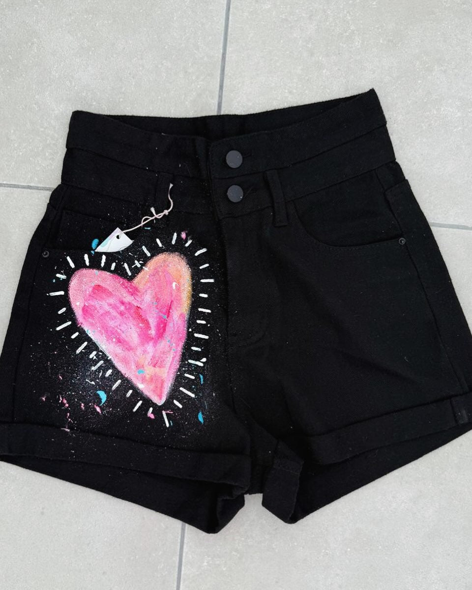 SHORT JEAN NEGRO