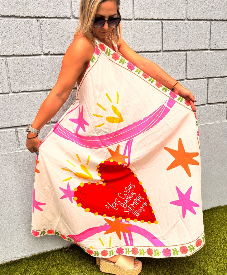 VESTIDO FLORA CORAZÓN