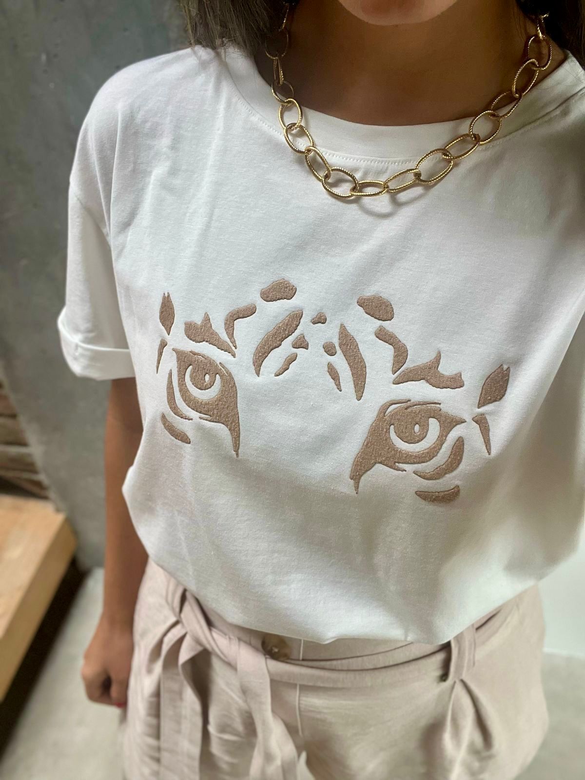 Camiseta Felino