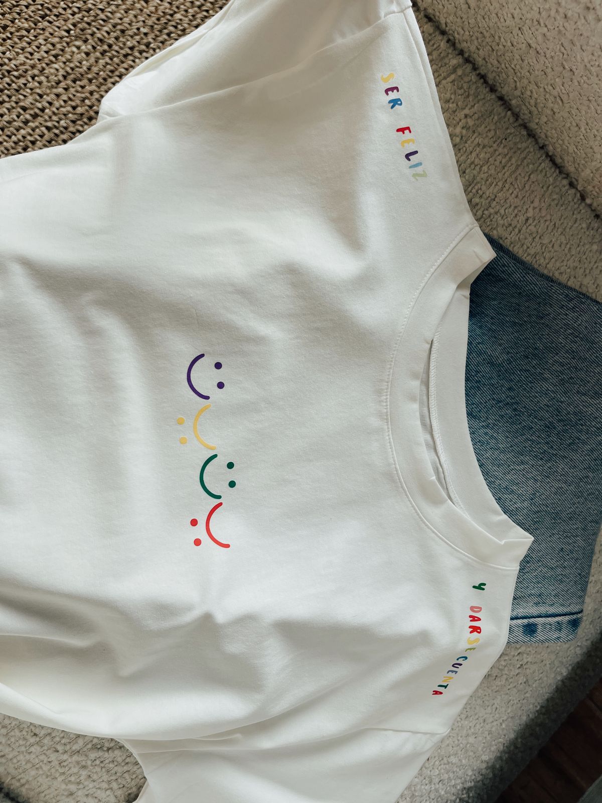 Camiseta happy face
