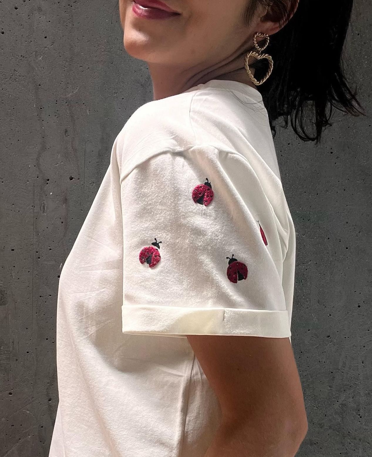 Camiseta mariquitas