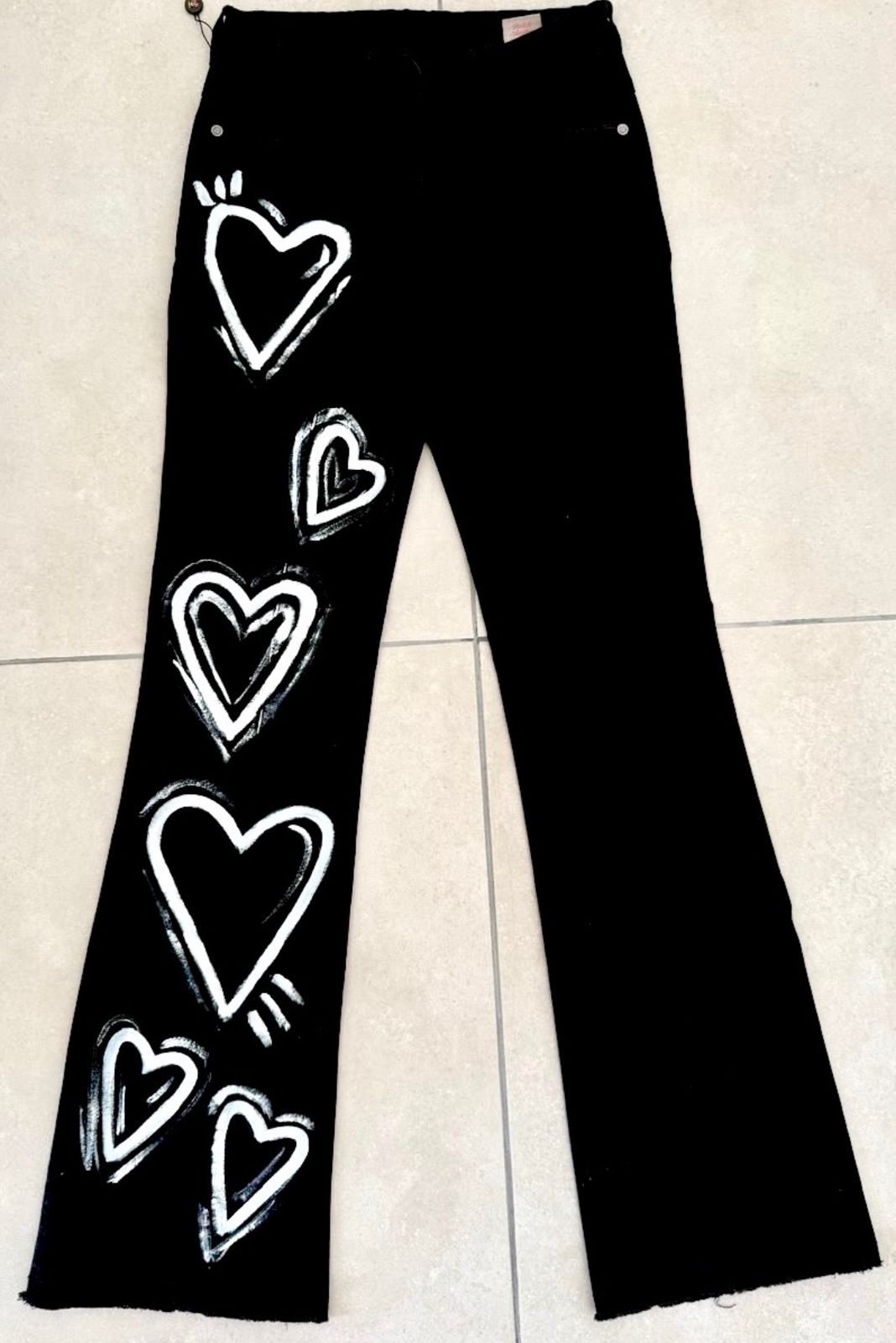 JEAN PINTADO CORAZONES