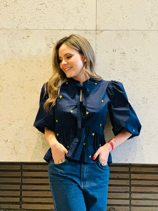 CAMISA NIZA COLORS AZUL