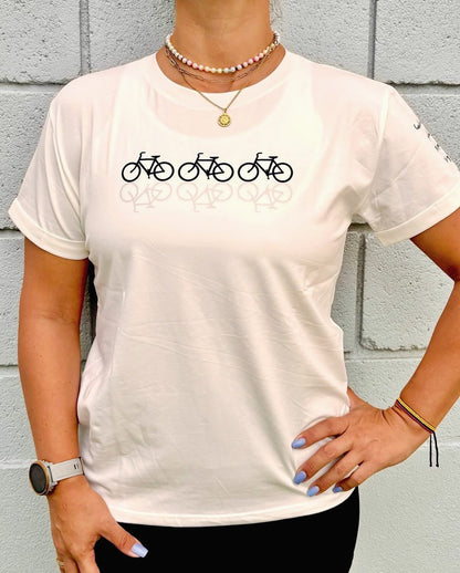 CAMISETA BICI BLANCA 🚲