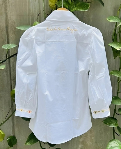 CAMISA PEKIN "TODO LO BUENO LLEGARA"