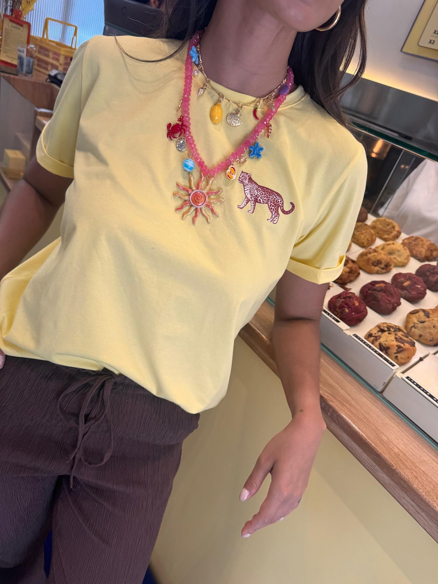 CAMISETA JAGUAR AMARILLA