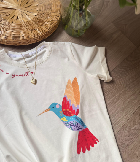 CAMISETA COLIBRI