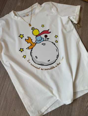 CAMISETA PRINCIPITO LUNA