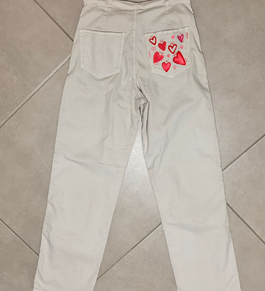 PANTALON DRILL CORDON PINTADO