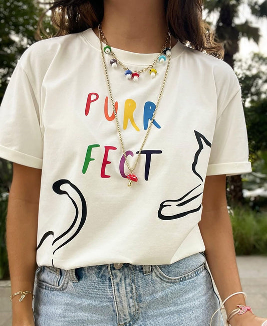 CAMISETA GATOS PURR