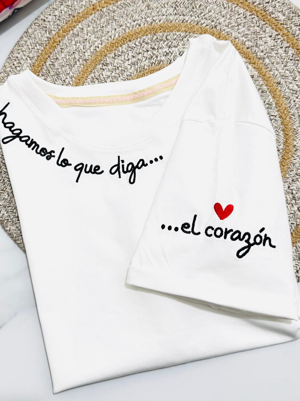 CAMISETA HAGAMOS LO QUE DIGA ❤️